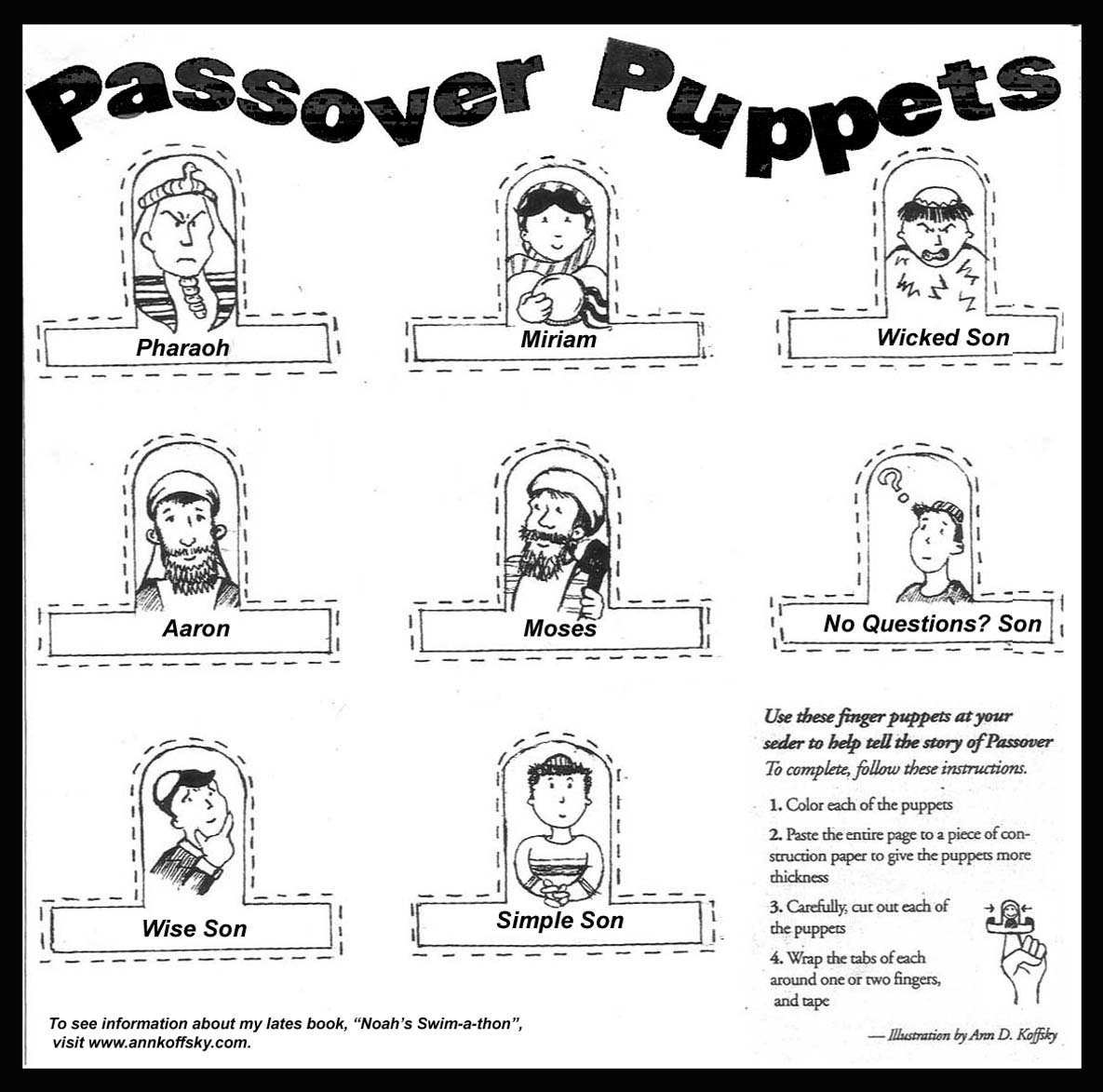 pesach-coloring-sheets