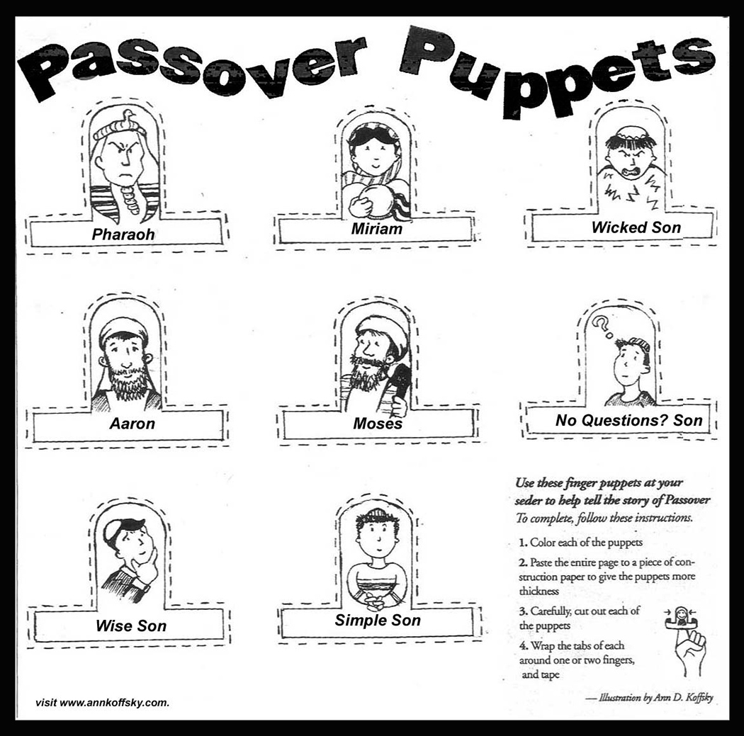 passover coloring pages free